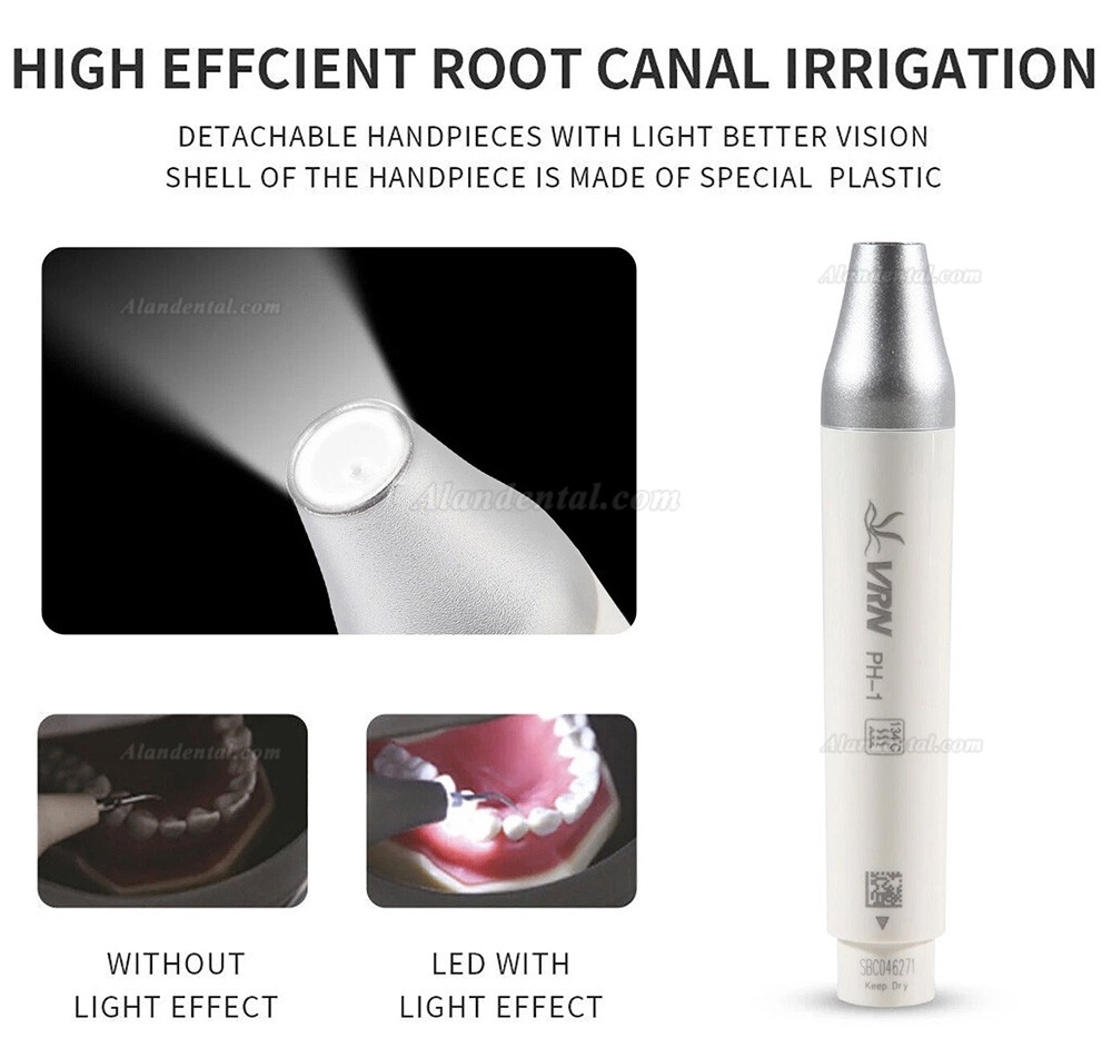 VRN DA-20 Cordless Dental Ultrasonic Scaler + LED Handpiece (Tips Compatible EMS Woodpecker)